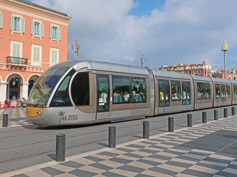 Tramway in Nice France