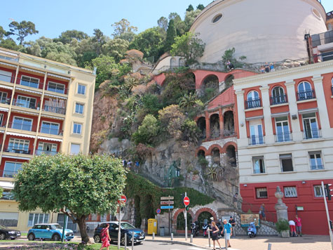 Elevator to Castle Hill, Nice France