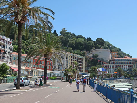 Colline du Chateau in Nice France (Castle Hill)