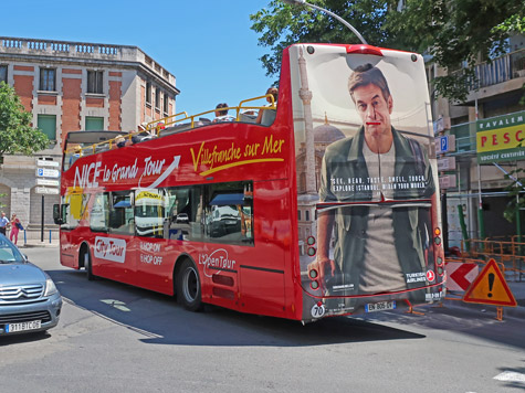 Hop-on Hop-off Bus in Nice France