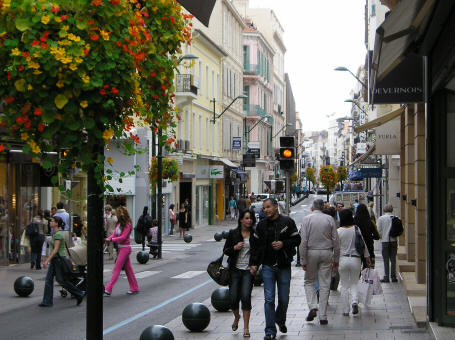 Map of Cannes France