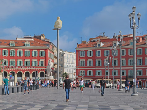 Place Massena in Nice France